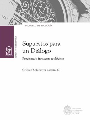 cover image of Supuestos para un diálogo